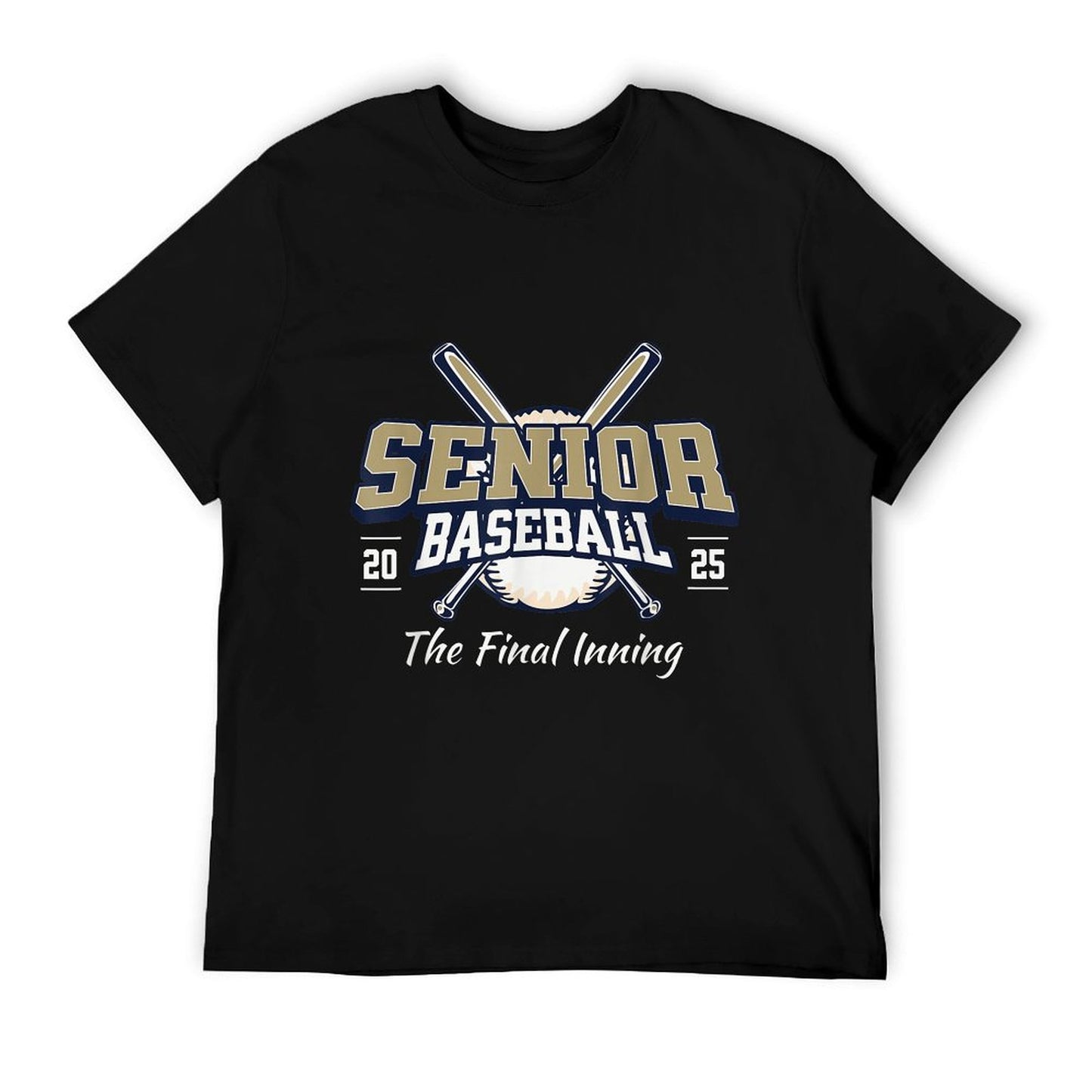 Senior Baseball 2025 The Final Inning T-Shirt