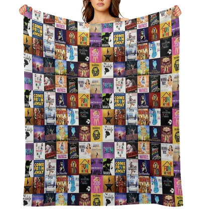 Broadway's Must Sees! Throw Blanket