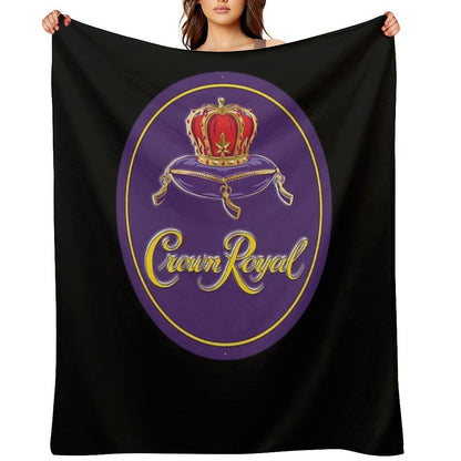Crown Royal Essential Logo Essential Throw Blanket
