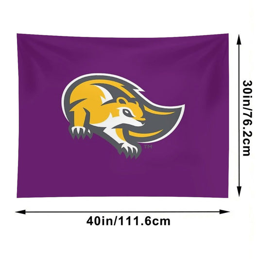 Mary Baldwin University Fighting Squirrels Tapestry