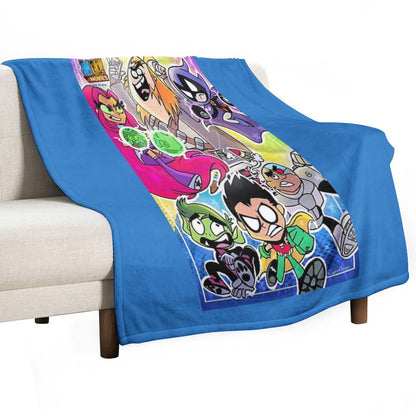 Teen Titans Go! Throw Blanket