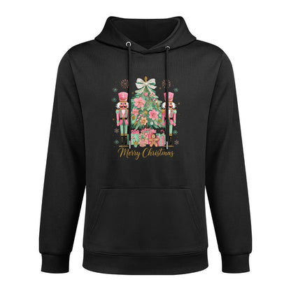 Nutcracker Merry Christmas Tree Ballet Dance Women Kids Girl Layering Staple Hoodie