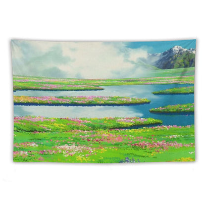 Anime Landscape Tapestry