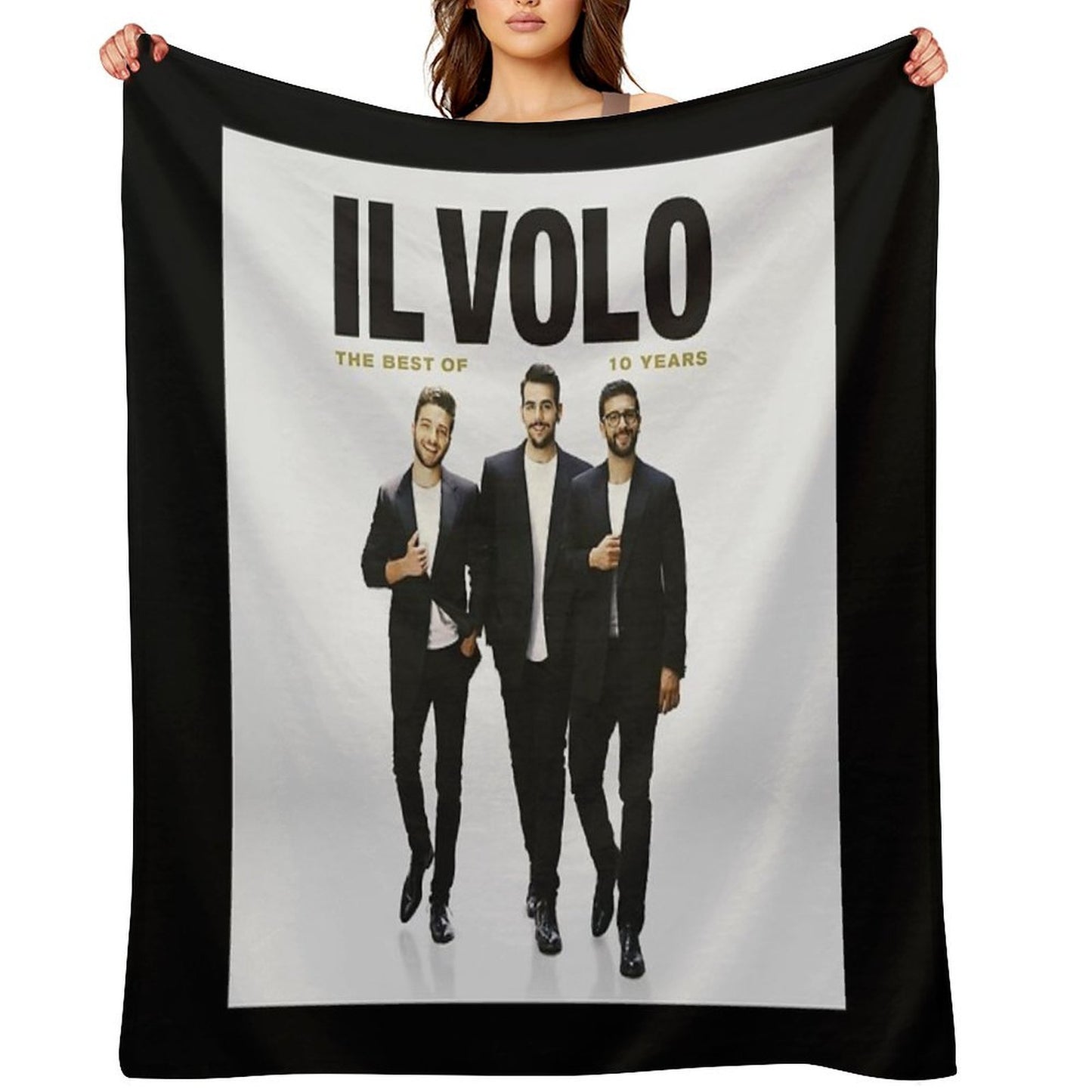 Il Volo 10 Years The Best Of Throw Blanket