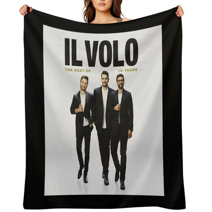 Il Volo 10 Years The Best Of Throw Blanket