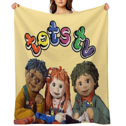 Tots TV Throw Blanket
