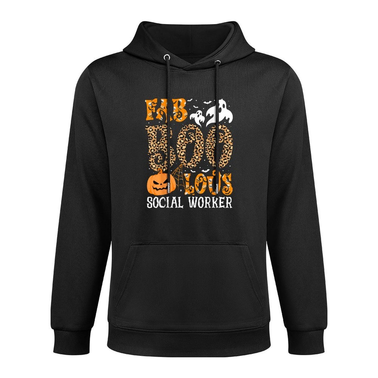 Faboolous Social Worker Spooky Halloween Costume Men Women Versatile Streetwear Hoodie