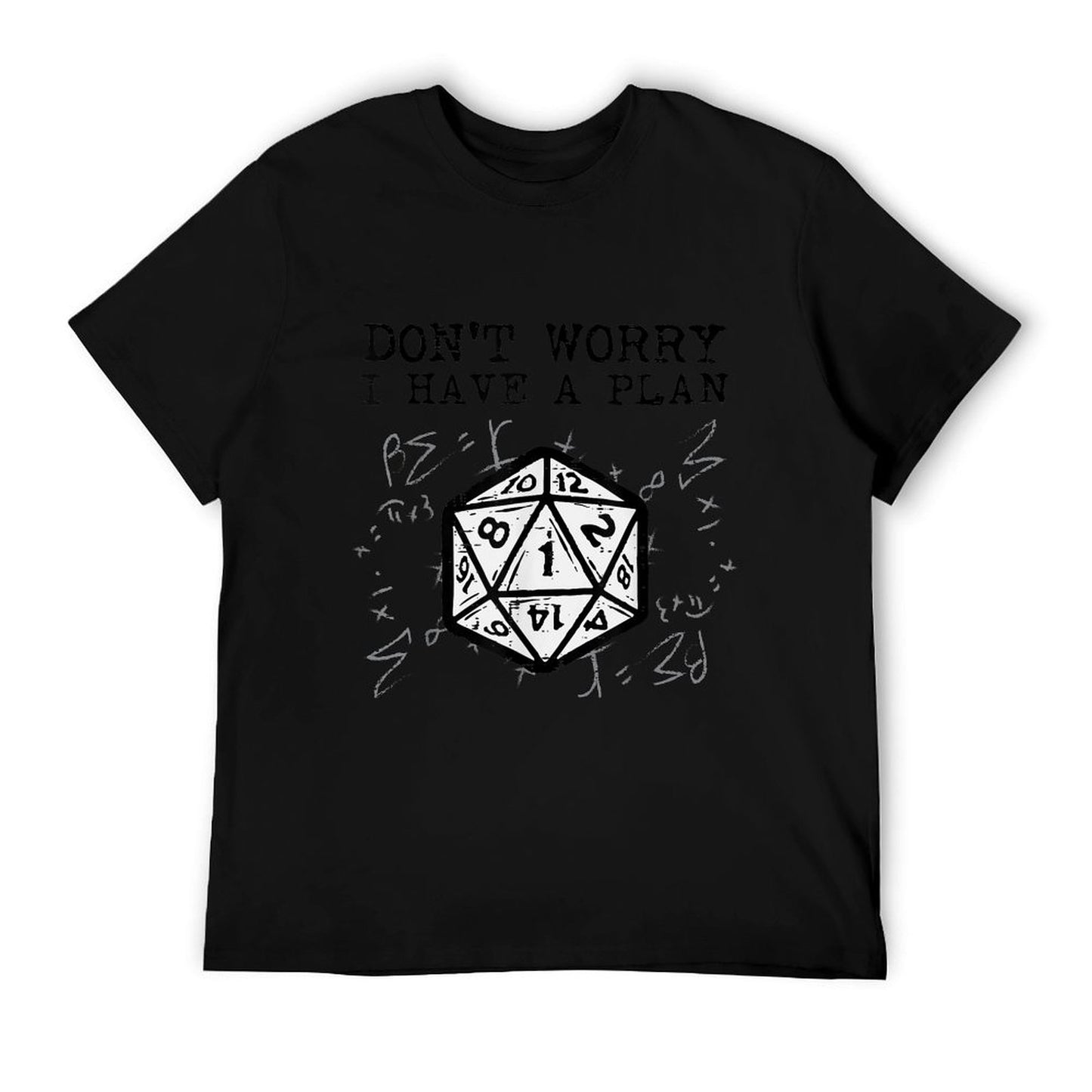 RPG Gamer Dont Worry I Have Plan Funny Men Boys Kids T-Shirt