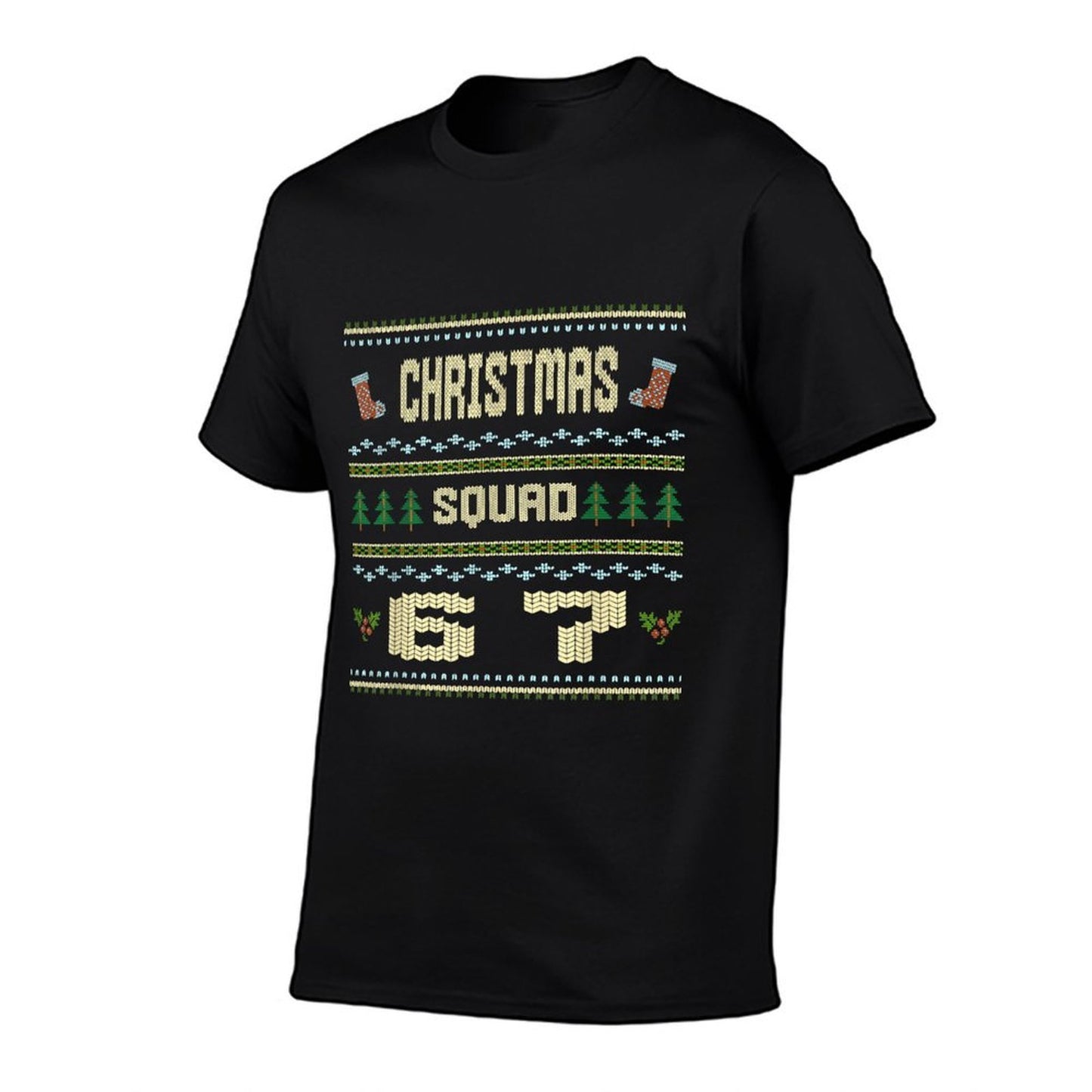 Funny 67 Six Seven Meme Brainrot 67 Christmas Squad  Classic T-Shirt
