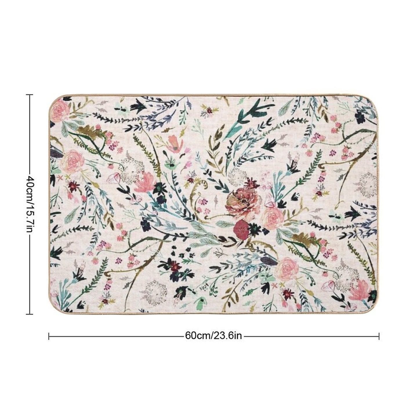 Fable Floral Bath Mat