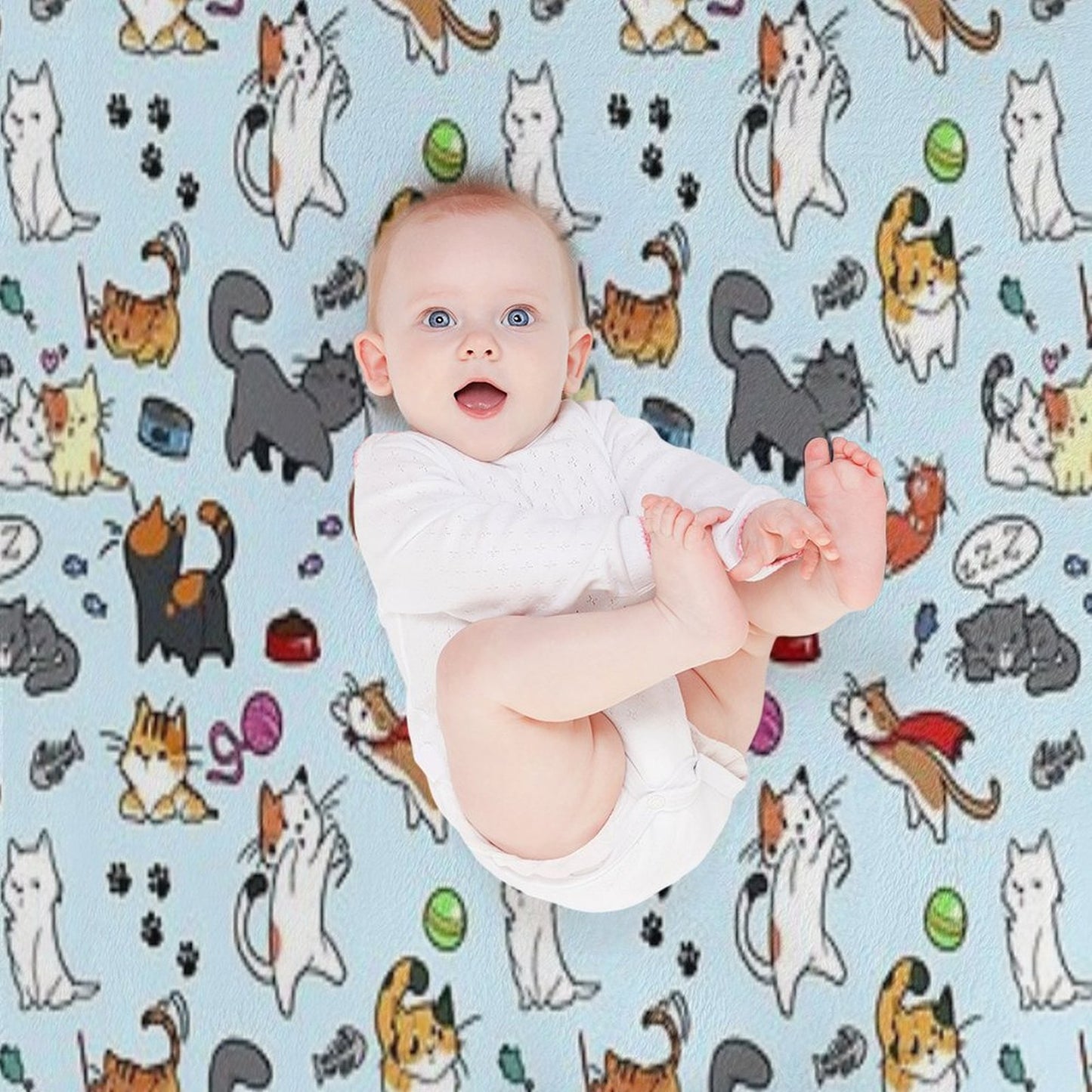 Cats!! Throw Blanket