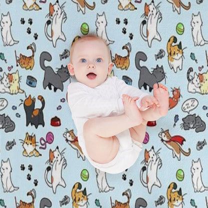 Cats!! Throw Blanket