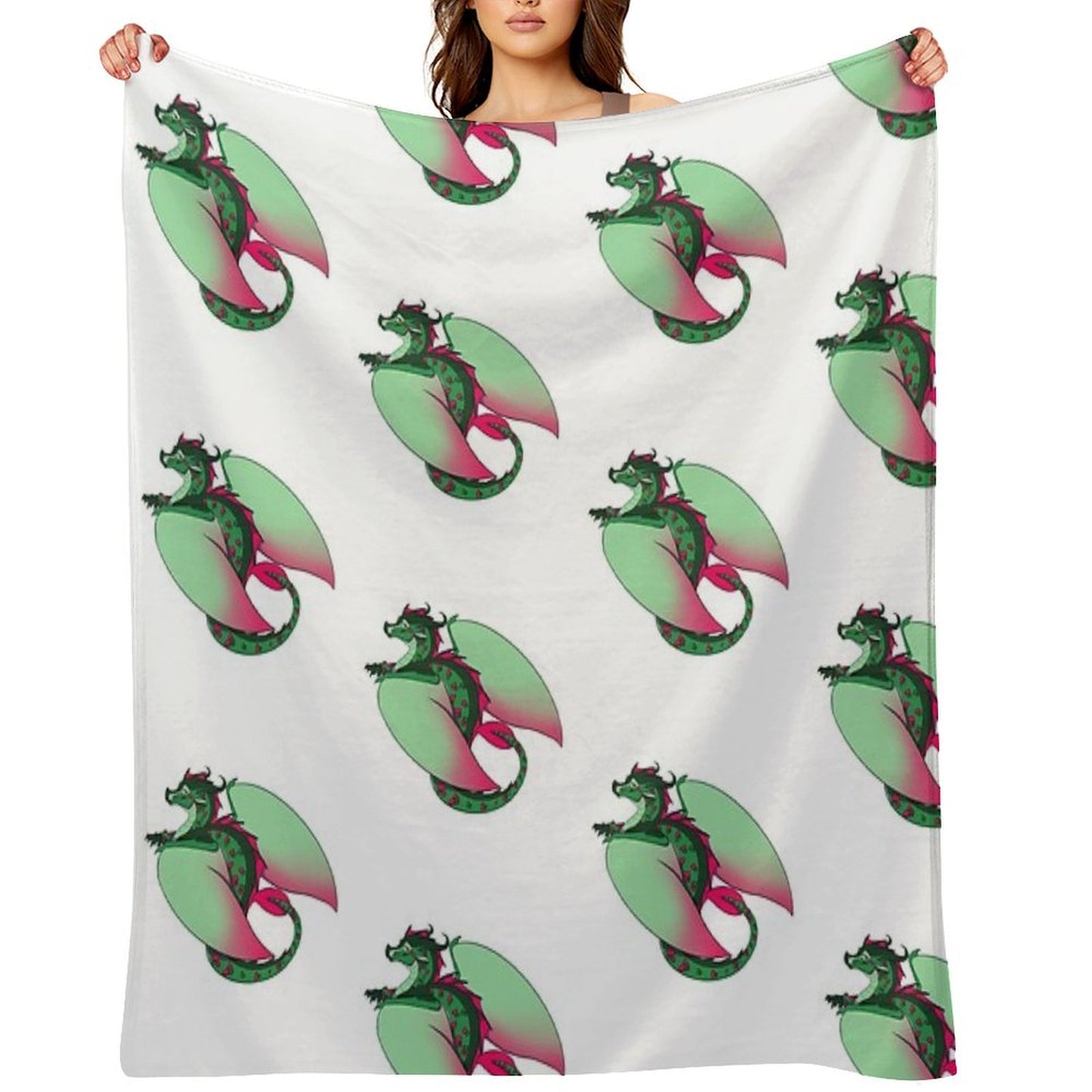 Cobra Lily - Wings of Fire Throw Blanket
