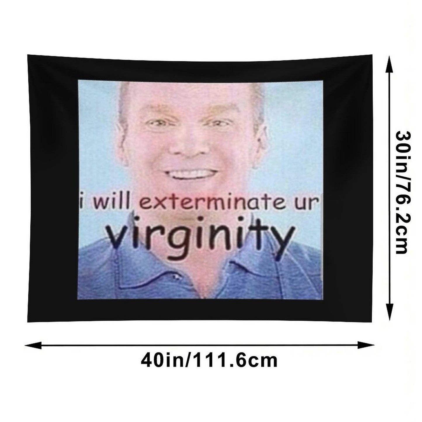 Bob Duncan Exterminate Virginity Tapestry