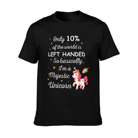 Left Handed Tshirt for Proud Lefty People Funny Unicorn T-Shirt