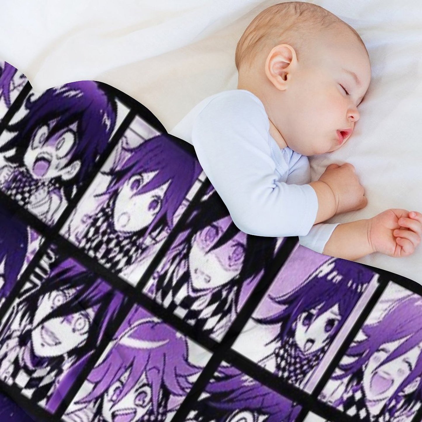 Kokichi Manga Collection (Colored) Throw Blanket