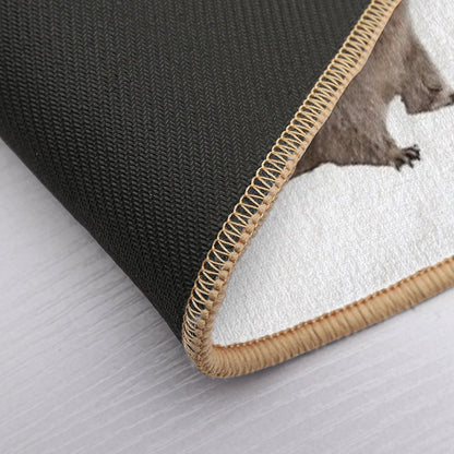 Bubbles The Raccoon Bath Mat
