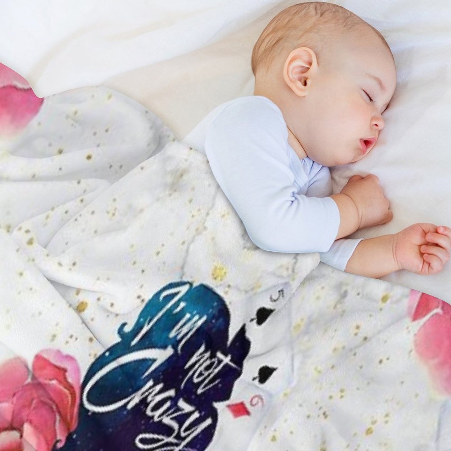 Alice - I'm Not Crazy Throw Blanket