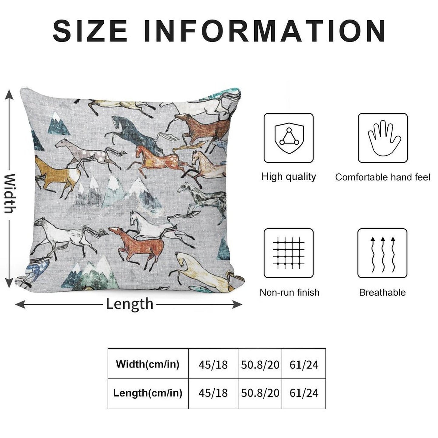 Mt Kosciuszko Brumbies Soft Easy Maintenance Throw Pillow
