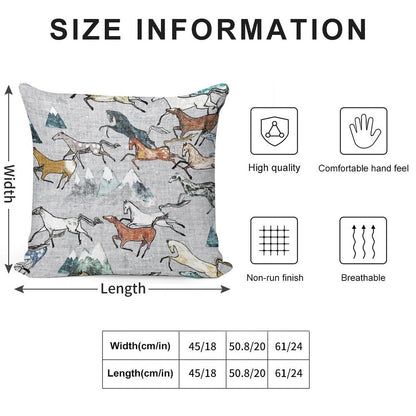 Mt Kosciuszko Brumbies Soft Easy Maintenance Throw Pillow