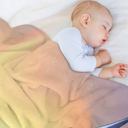 Rainbow Angel Throw Blanket