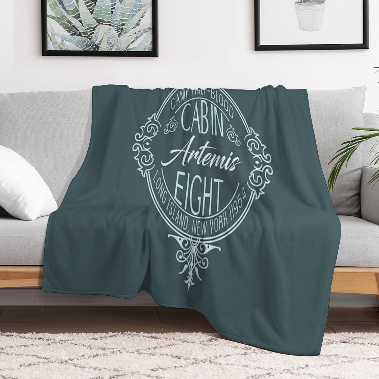 Artemis Cabin 8 Throw Blanket