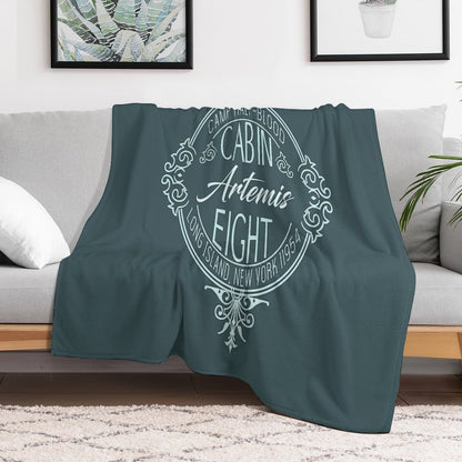 Artemis Cabin 8 Throw Blanket