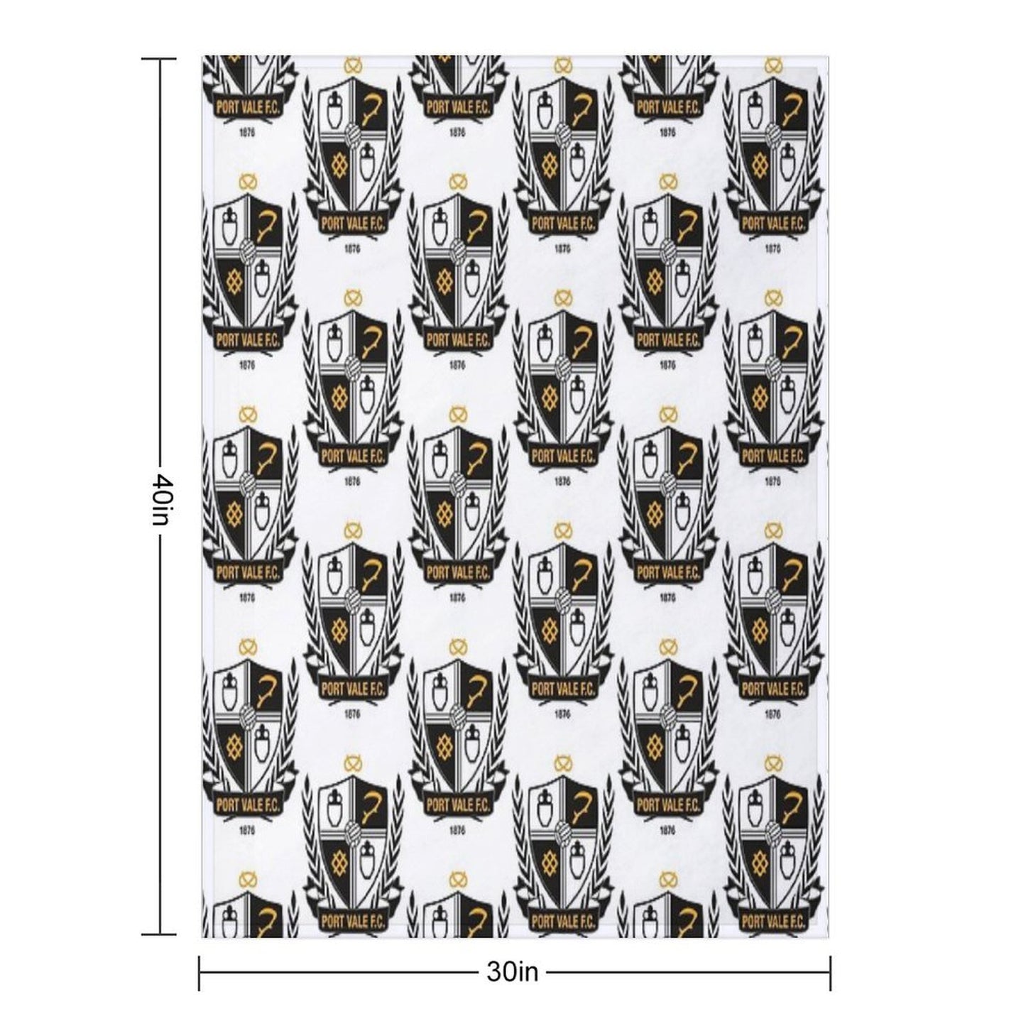 PORT VALE FAN CLUB Throw Blanket