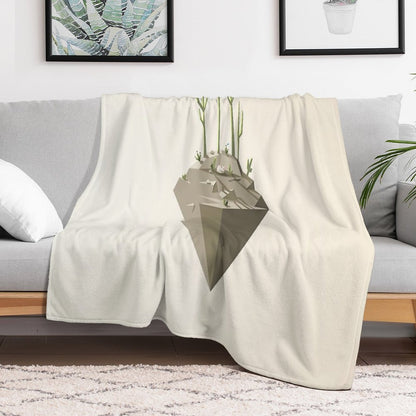 Piece of Desert Throw Blanket