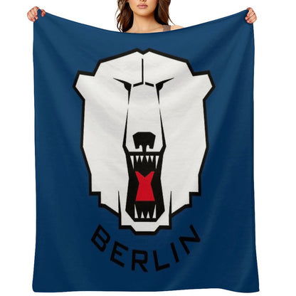Eisbären Berlin Throw Blanket