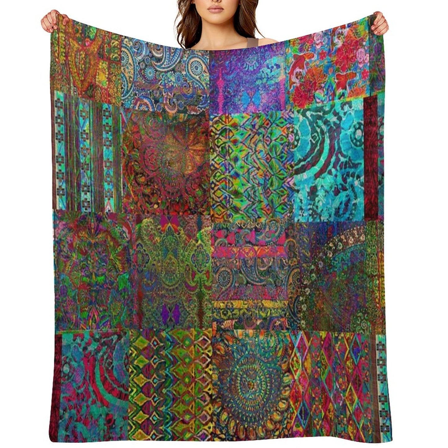 Bohemian Wonderland Throw Blanket