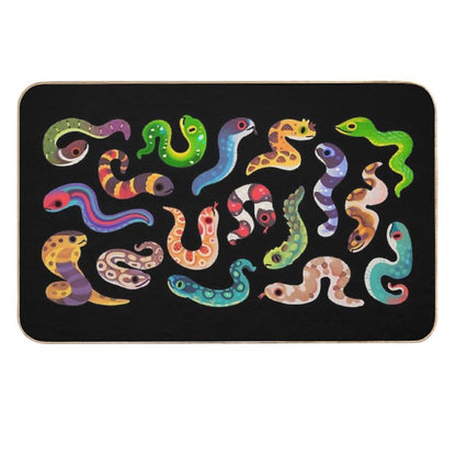 Serpent Day  Long-Lasting Bath Mat