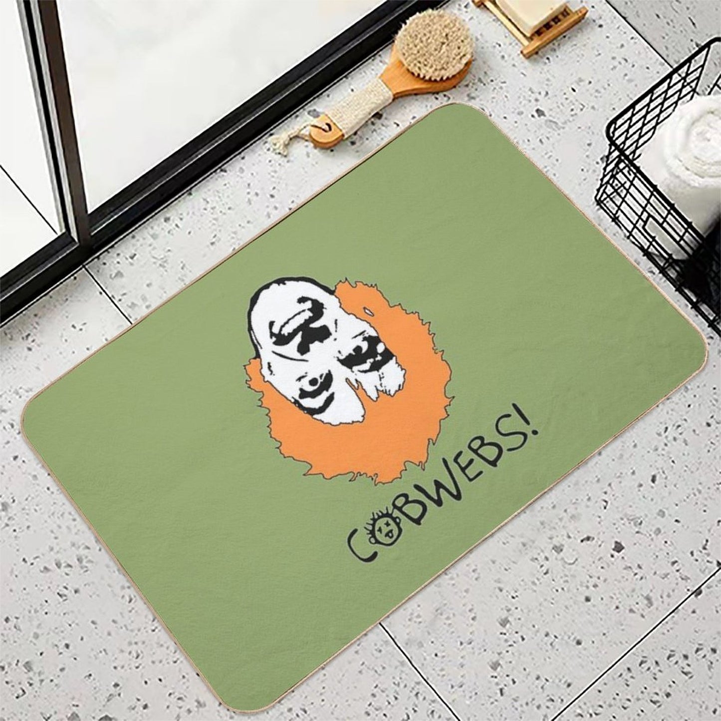 Cobwebs! Bath Mat