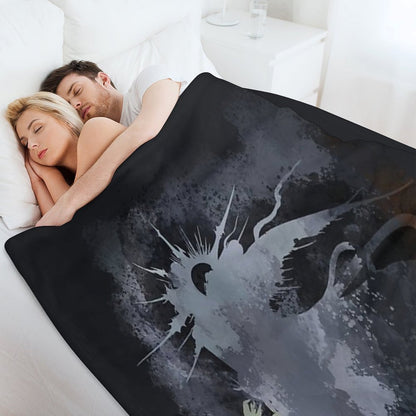 Final Fantasy XV Logo Throw Blanket