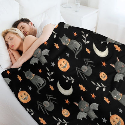 HALLOWEEN PARTY Throw Blanket
