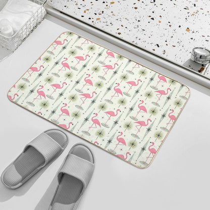 Atomic Flamingo Oasis Bath Mat