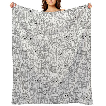 Minecraft Throw Blanket