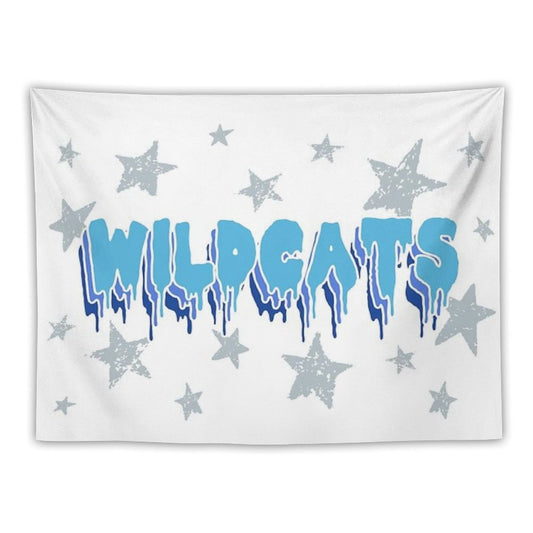 Wildcats Drip Tapestry