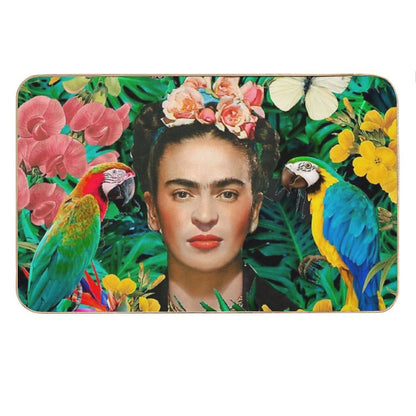 Frida Kahlo Into The Wild Bath Mat
