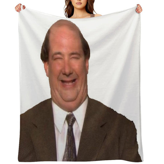 Kevin The Office Throw Blanket