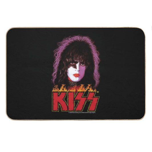 KISS - The Starchild Old Painting Stylized Bath Mat