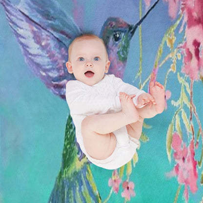 Live A Colorful Life Throw Blanket