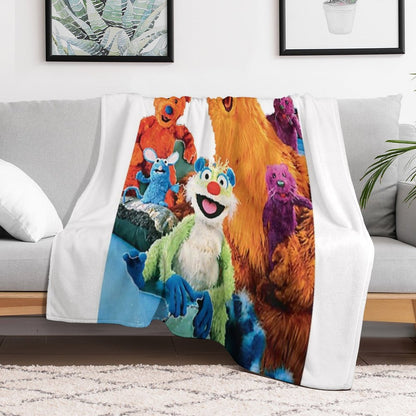 Bear in The Big Blue House Throw Blanket