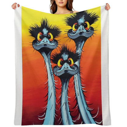 We Didn't Do It ! Throw Blanket