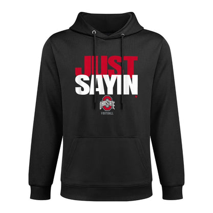 Julian Sayin - Just Sayin (Black) - Ohio State Football Easy Care Hoodie