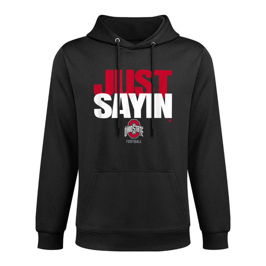 Julian Sayin - Just Sayin (Black) - Ohio State Football Easy Care Hoodie