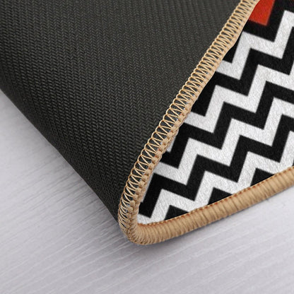 Black Lodge (Twin Peaks) Inspired Graphic  Easy To Clean Bath Mat