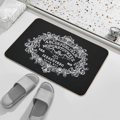 Bat Witch Board Bath Mat