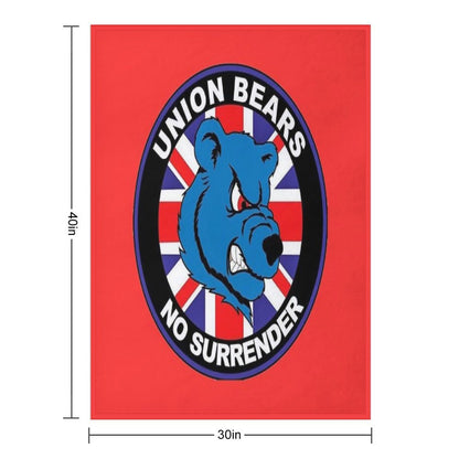 Union Bears Rangers Throw Blanket