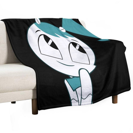 Jenny The Teenage Robot (XJ9) HD Throw Blanket